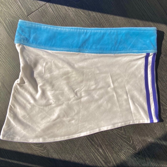 Hardknocks Baby Blue Asymmetrical short-shorts - Picture 4 of 4